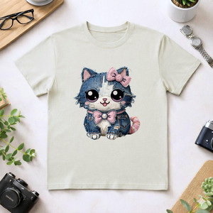 T-Shirt Unisex 100% Cotone 210GSM con Stampa DTF, Casual, Traspirante e Resistente, Maglietta da Donna - Product Image 1