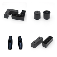 Pièces de rechange en plastique moulé par injection de haute précision, durables et personnalisées, pour chaises, tables, canapés, composants OEM, quincaillerie