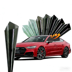 Película de Control Solar Innofilms <span class=keywords><strong>Negra</strong></span> de PET con Protección UV, Aislamiento Térmico, Película para Ventanas de Automóviles con 46% de VLT, 99% de Protección UV y 98% de Rechazo de IR - Product Image 3