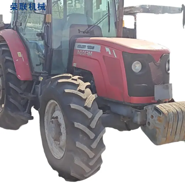 tractor agriculture used Ferguson MF 1004 diesel reconditioned tractors 110 hp horse walking machine with agriculture tools