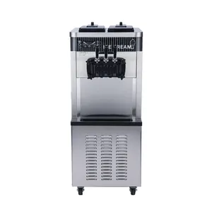 Commercial Icecream Frozen Yogurt Soft Serve Making Ice Cream Maker Making Machine Price