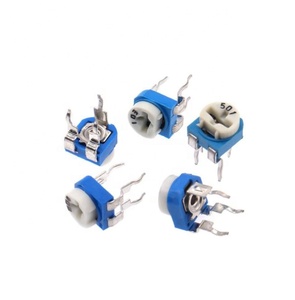 RM065 Bleu et Blanc Résistance Réglable 100R-1M 1K 2K 5K 10K 20K 50K 100K potentiomètre - Product Image 1