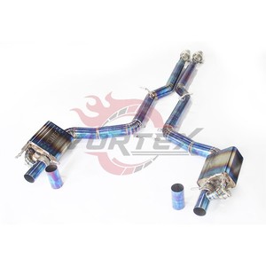 Système d'échappement Catback en alliage de titane Vortex Grade 5 pour Mercedes-Benz AMG C63 W205 2015-2025, à soupapes, 76 mm, haute performance, TIG - Product Image 3