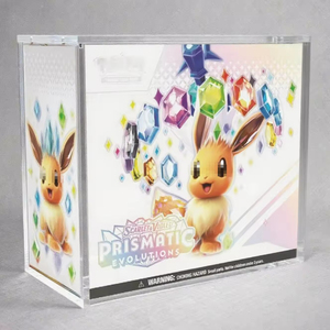 Etb Acrylic hiển thị trường hợp tùy chỉnh slab <span class=keywords><strong>Elite</strong></span> Trainer Box lưu trữ từ Booster Box Pokemon UV trường hợp Acrylic Box với nắp - Product Image 1
