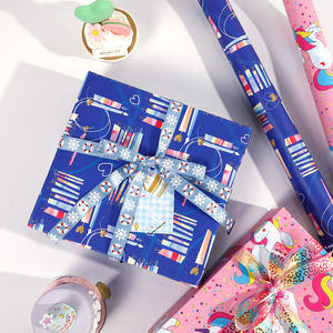 Wholesale 80g Birthday Art <b>Paper</b> <b>Tissue</b> 43*300cm Gift Luxury Custom Packaging <b>Wrapping</b> <b>Paper</b> Roll - Product Image 3
