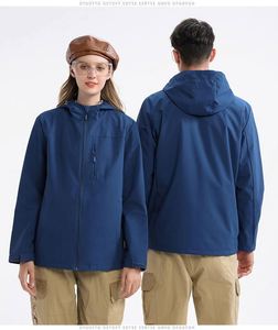 Design Custom Made Winter Windbreaker for Men Wholesale Hoodie Sweatshirt Breathable Zipper Plus Size <b>Jacket</b> Customized Label - Product Image 3
