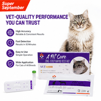 Kits de dépistage rapide du coronavirus félin pour animaux de compagnie, tests vétérinaires rapides pour chats, kits de dépistage rapide du coronavirus félin FCOV