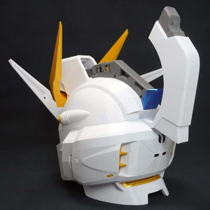 Casque imprimé en 3D personnalisé, accessoire de cosplay, modèle de collection d'anime, kit de présentation, cadeau pour garçons - Product Image 3