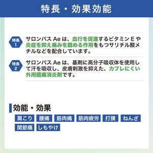 Parches Medicinales Hisamitsu Salonpas Ae Regular 140 Unidades Hechos en Japón, con Vitamina E, para Dolor de Espalda y Rigidez de Hombros, Venta al Por Mayor - Product Image 4