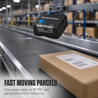 Lecteur de codes-barres 2D à montage fixe OEM pour tests sur banc, avec unités d'échantillonnage et boîtier étanche IP54 pour projets d'intégration