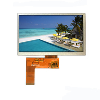 Layar Sentuh LCD TFT TN 7" Laris Manis, Resistif/Kapasitif, Resolusi 800x480, Untuk Penggunaan Industri, Kecerahan 500 Nits, Garansi 1 Tahun