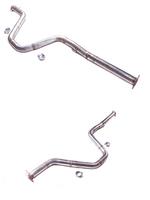 Tuyau intermédiaire droit YHTT pour Trumpchi Empow R 2.0T 2023, 76 mm, acier inoxydable 304, échappement à montage direct