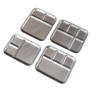 Vassoio per Salse e Condimenti Integrato in Acciaio Inox 304, Design Retrò Coreano, per Barbecue - Product Image 1