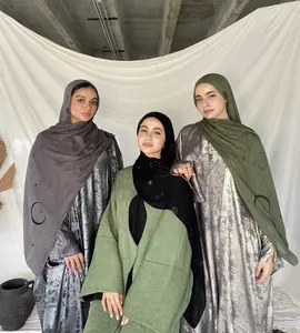 Newest design Qamar Black Woven Hijab Modal Print Islam scarf Soft And Light weight Shawl For Eid Muslim