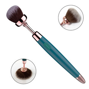 Bestseller Make-Up Borstels Vrouwelijke <span class=keywords><strong>Vagina</strong></span> Clitoris Stimulator Borstel Vorm Kogel Vibrator Seksspeeltjes - Product Image 1