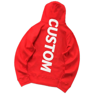 <span class=keywords><strong>Felpa</strong></span> <span class=keywords><strong>con</strong></span> <span class=keywords><strong>Cappuccio</strong></span> Personalizzata 430Gsm in Pile Pesante Oversize Streetwear Pullover <span class=keywords><strong>Uomo</strong></span> Tinta Unita <span class=keywords><strong>Rossa</strong></span> 100% Cotone <span class=keywords><strong>con</strong></span> Stampa Puff - Product Image 1