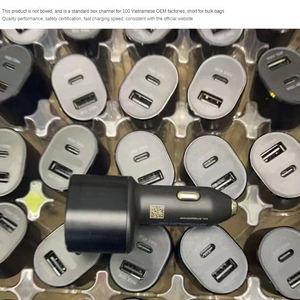 c型适配器usb-c原装PD 45W 15w双USB自适应三星快速充电器S23 S25 S24超Z折叠<span class=keywords><strong>2</strong></span> <span class=keywords><strong>3</strong></span> 4车载充电器 - Product Image 4