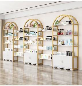 Hot Selling Salon Furniture Art Elegant Cosmetic Beauty Product <b>Wall</b> Nail Salon <b>Display</b> Rack - Product Image 5