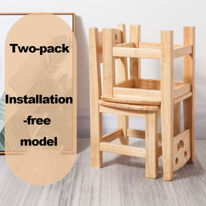 Ensemble de table d'étude et de chaises en bois massif de style moderne pour enfants pour la salle de classe préscolaire et la maternelle Lire pour expédier - Product Image 5