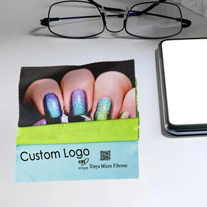 Chiffon de nettoyage en microfibre d'<span class=keywords><strong>entretien</strong></span> de lunettes avec impression de logo personnalisé en gros d'usine pour lunettes et <span class=keywords><strong>lentilles</strong></span> - Product Image 5