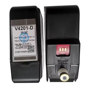Cartucho Original V4210-D de 750 ml a Base de Solvente Negro para Impresión Digital VJ1280 VJ1580+ - Product Image 1