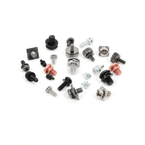 Acciaio inossidabile Phillips testa a croce testa esagonale semi bulloni blocco a bottone rondella vite combinata con rondella piatta a molla - Product Image 2