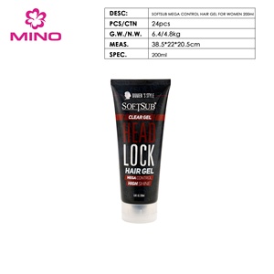 <span class=keywords><strong>Gel</strong></span> Coiffant Professionnel HEADLOCK pour Cheveux Bouclés, Fixation Ultra Forte, Vente en Gros Usine, Adapté à Tous Types de Cheveux - Product Image 4
