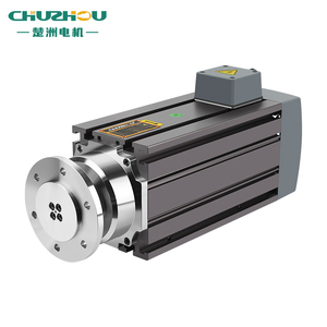Motor de Husillo de 5.5KW y 3000 RPM de Alto Torque, Refrigerado por Agua, con Carcasa de Aluminio, Montaje de Brida y Conexión por Acoplamiento para Metal - Product Image 1
