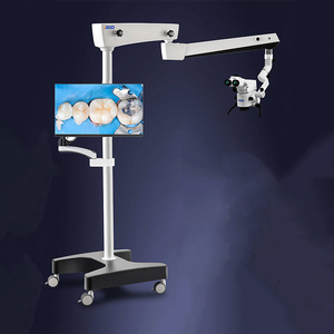 Microscope dentaire électrique encastrable SOCO SCM600-PRO avec imagerie HD, sortie vidéo 1080P en direct, système optique apochromatique et gestion des images - Product Image 6