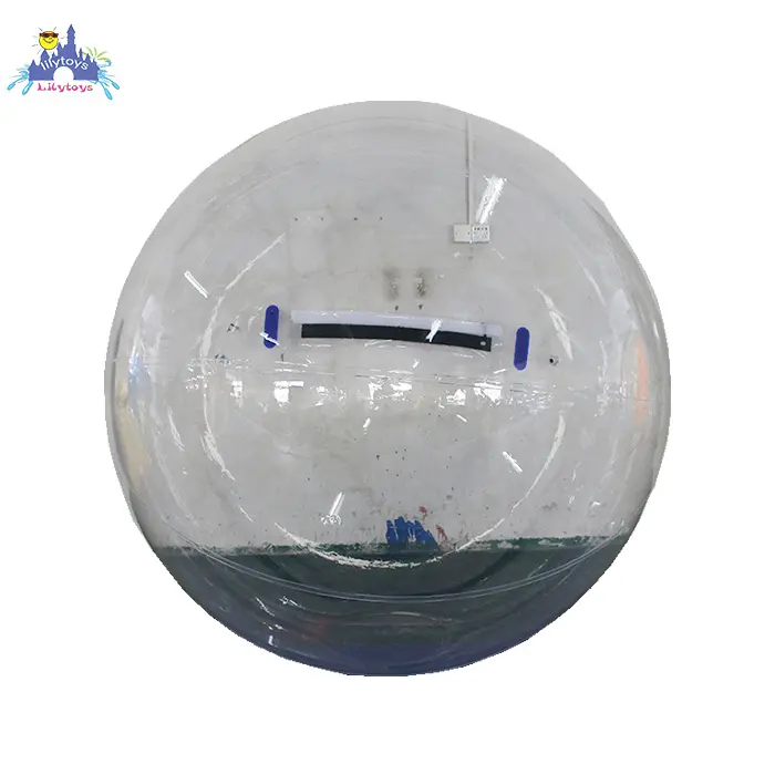 Water Walking Zorb Ball 2M PVC Inflatable Tizip With Blower Bubble