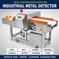 Détecteurs de métaux industriels pour l'emballage en feuille d'aluminium, convoyeur à bande alimentaire, détecteur de métaux pour pain, gâteaux et biscuits