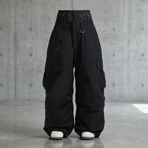 Pantalones de Esquí Holgados de Alta Calidad para Hombre/Mujer, Polartec 380g, Impermeables, de Secado Rápido, Estilo Hip Hop, Cierre con Cremallera - Product Image 3