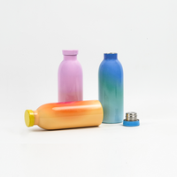 Gobelet isotherme en acier inoxydable personnalisé avec logo, portable, pour la maison, le bureau, 500 ml, thermos à lait, bouteilles d'eau
