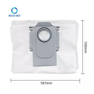 ถุงกรองฝุ่นแบบใช้แล้วทิ้งเข้ากันได้กับ Xiao MIS <span class=keywords><strong>roborock</strong></span> Q7ได้สูงสุด T8 G10S MaxV ultra หุ่นยนต์ดูดฝุ่น <span class=keywords><strong>S7</strong></span> - Product Image 2