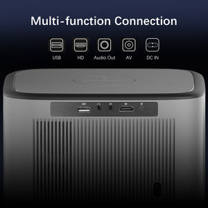 Proyector inteligente de enfoque automático Full Hd, proyector de cine en casa portátil, Mini proyector inteligente Android WiFi 4K Beamer 3D - Product Image 4