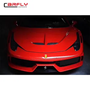 Speciale Style Body Kit Front Bumper Hood For Ferrari 458