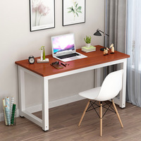 Simple Wooden Desktop Computer Desk for Office Conference Student Writing or Home Use