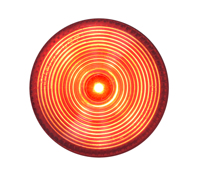 Feu de position latéral rond à LED de 2 pouces pour remorque et camion, conforme aux normes DOT/FMVSS108/SAE