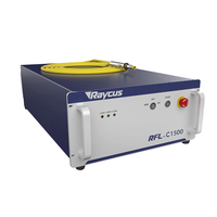 Source laser à fibre Raycus à prix compétitif 500w 1kw 1.5kw 2kw 3kw 4kw 6kw Pièces d'équipement laser