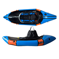 Packraft Eldon Pro pour eaux vives, modèle 2025 - Packraft gonflable robuste et durable en TPU 420D importé, Packraft Frontier