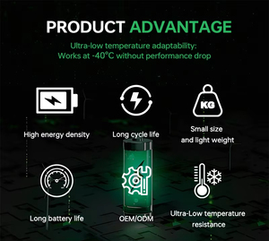 Batterie lithium-ion haute densité énergétique de grande capacité 330wh/kg 66000mah 6S-24S personnalisée en usine pour drone et UAV - Product Image 4