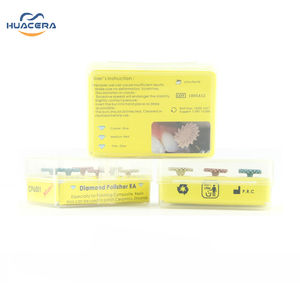 Huacera 6001 dentale fresa diamantata Kit assortiti con gambo da Fg lucidante consumabile in tungsteno carburo con punta punte per Router per odontoiatria - Product Image 4