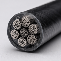 Câble de poulie de fitness SOLITE 5 mm en nylon enduit 7x19, corde en acier résistante à l'usure pour machine de gym