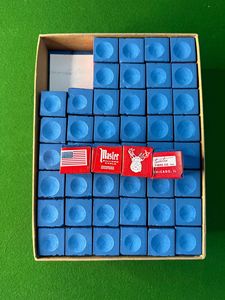 <span class=keywords><strong>Gessetti</strong></span> per Stecca da Biliardo ZJFIT, Confezione Grande 144 Pezzi, Confezione Piccola 12 Pezzi, Colori Blu/Verde/Rosso/Marrone/Grigio - Product Image 4