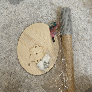 Arranhador para Gatos em Sisal Natural, Robusto, Alto, Durável e Estável, em Formato de Luminária de Chão Gigante - Product Image 5