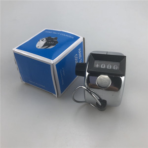 Handheld Metal Counter 101 Seven Segment Display Non Resettable For Cinema Warehouse Counting - Product Image 1