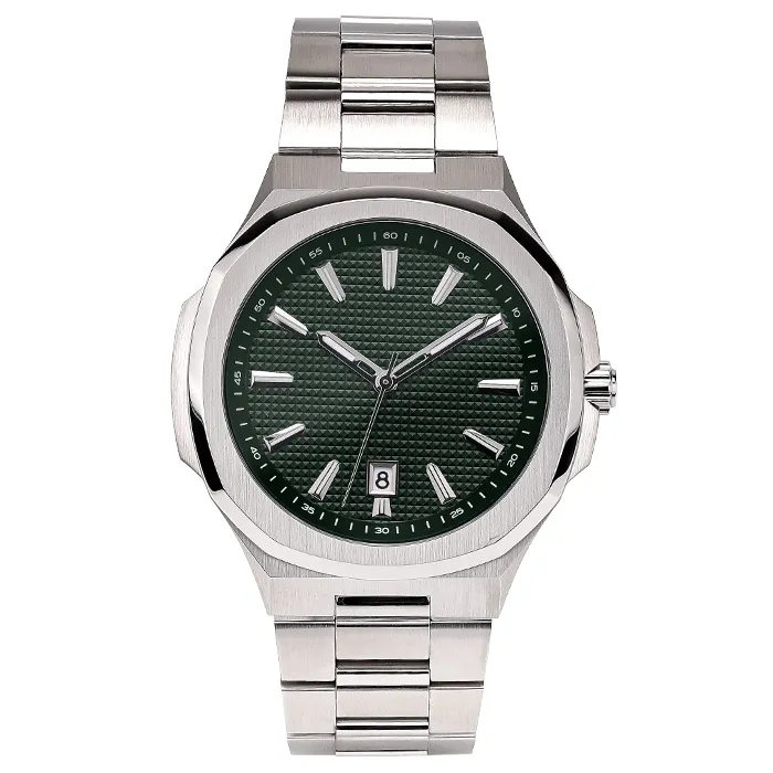 Fabrik benutzer definierte Trendy Herren moderne Edelstahl Quarzuhr mit Datum hochwertige Herren Armbanduhr ODM OEM