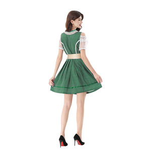 Wholesale Women Adult Halloween Traditional German Dirndl Dress Suits and Dresses Performance Costume Polyester - Product Image 5