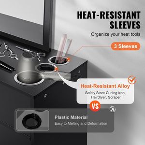 Thiết Kế Hiện Đại Treo Tường Salon Lưu Trữ Tủ Cắt Tóc Trạm Gương Nhà Tạo Mẫu Tóc Đồ Nội Thất Thiết Lập Cho Mall Khách Sạn <span class=keywords><strong>Stylist</strong></span> Của - Product Image 5