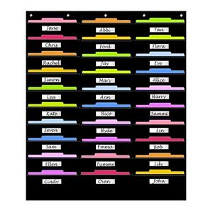 30 Pockets Cascading Wall Organizer Hanging File Folders Holder for <b>Scrapbook</b> Papers Bills - Product Image 1